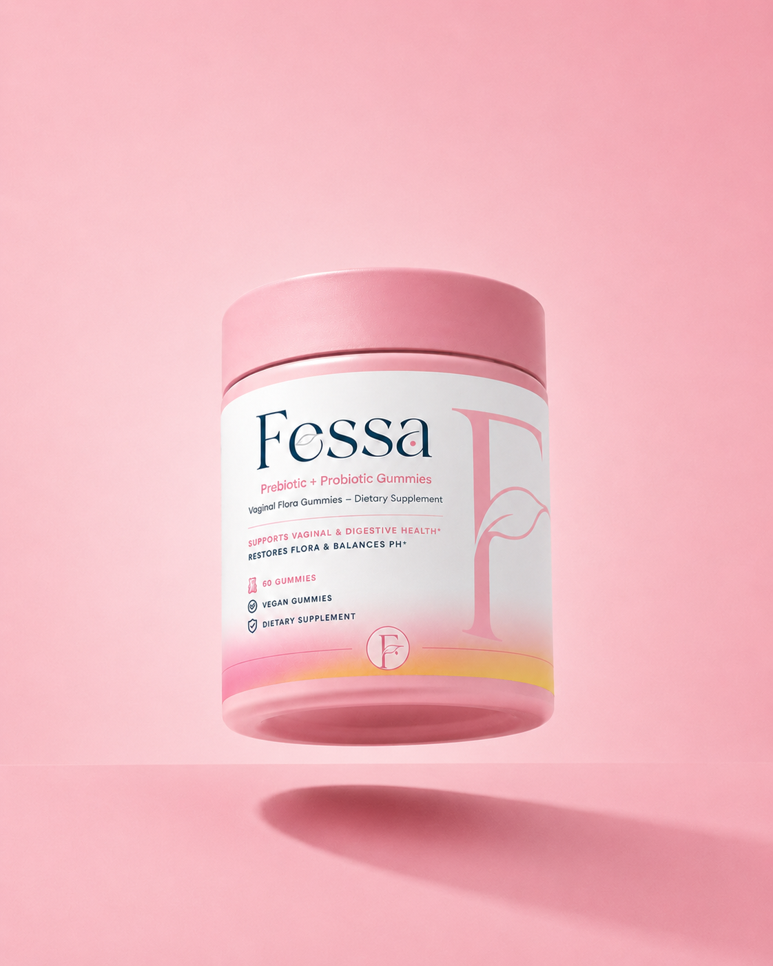 Fessa | All-in-1  Women's Vaginal Prebiotic + Probiotic Gummies
