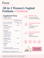 Fessa | All-in-1  Women's Vaginal Prebiotic + Probiotic Gummies